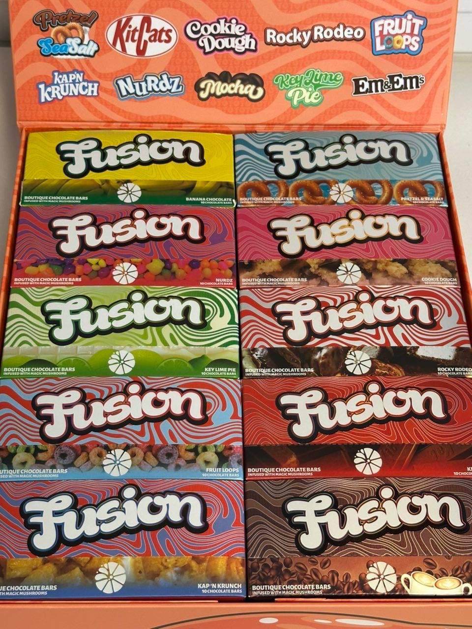 Fusion 10 Bars Boutique Box
